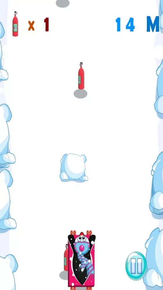 صور Snow day fast penguin racing club speed slide ice crazy