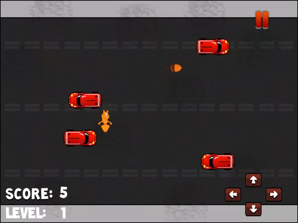 Speedy Squirrel Wall Nut Hunt Race Against Traffic Challenge iPad  Ekran Görüntüleri