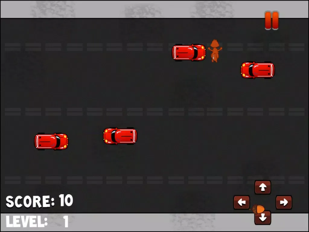 Speedy Squirrel Wall Nut Hunt Race Against Traffic Challenge iPad  Ekran Görüntüleri