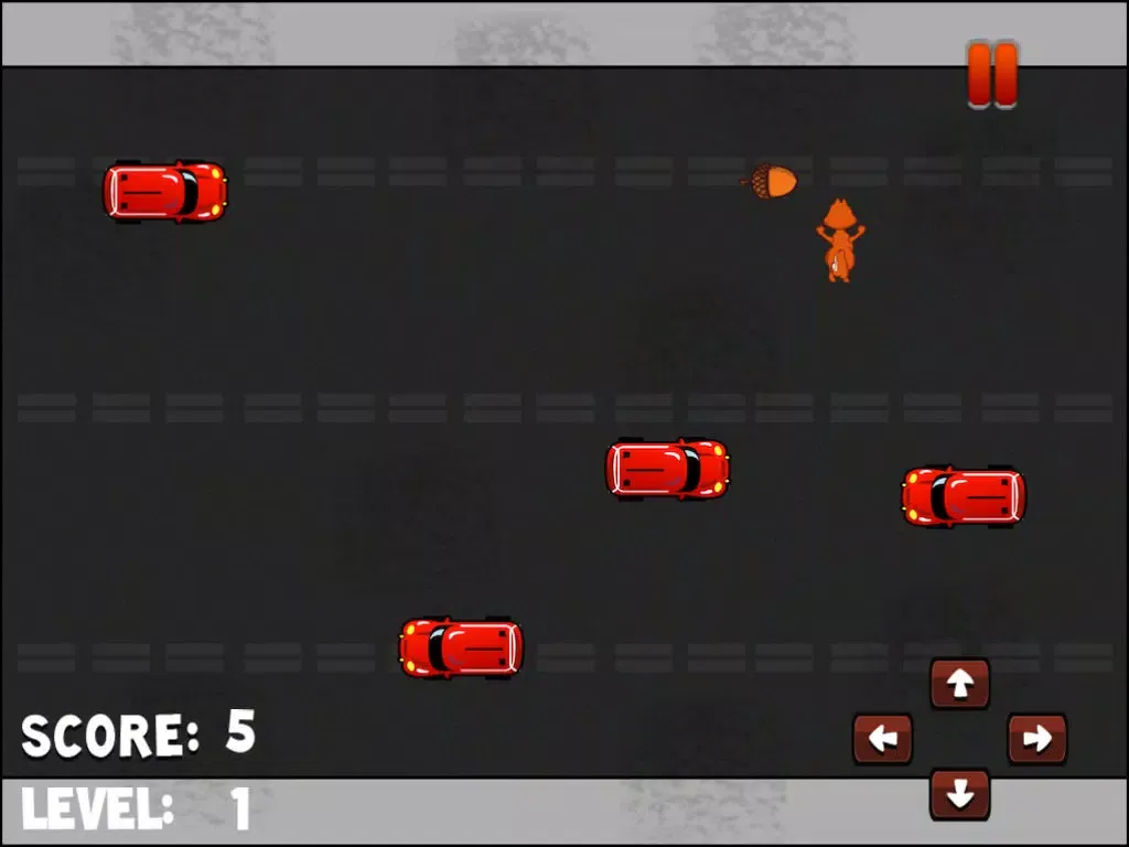 Speedy Squirrel Wall Nut Hunt Race Against Traffic Challenge iPad  Ekran Görüntüleri