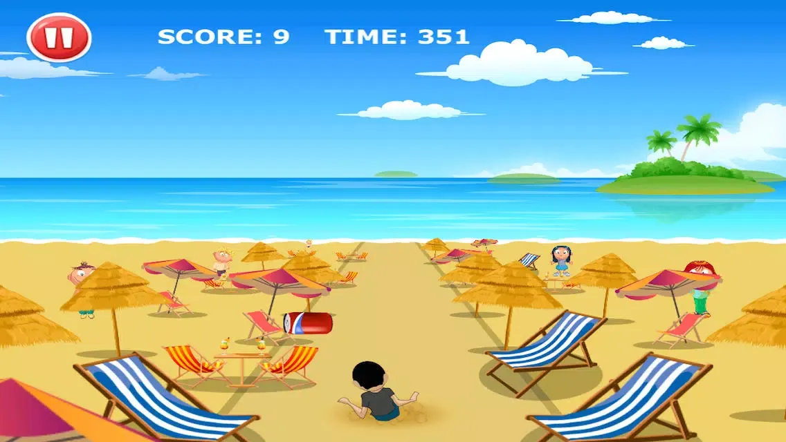 Tangkapan layar Spring Break Runner - Turtle Beach Sand Surfer Dash