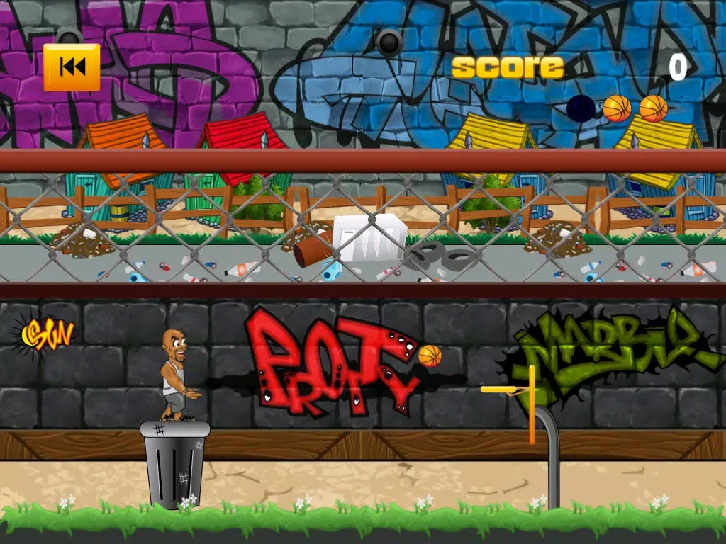 Capturas de pantalla de Streetball Hustle Shooting Simulator - Crazy Mobile Sport Challenge Free iPad 