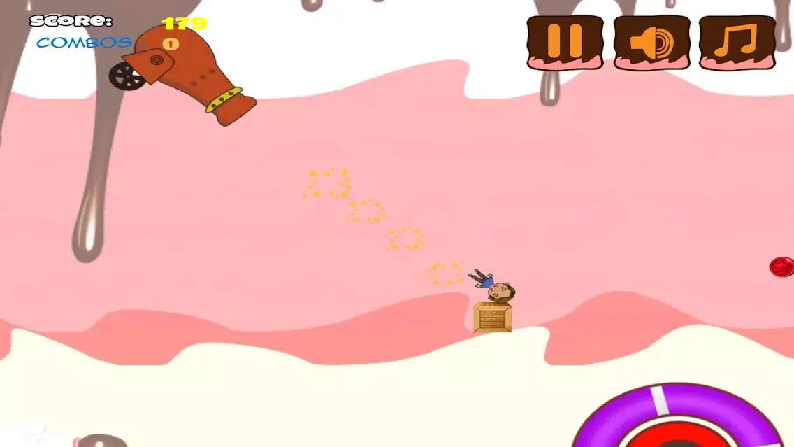 Tangkapan layar Super Boy Flying- A Chocolate World Tour Free