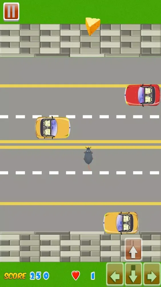 Capturas de tela do Crazy Little Rat Stuck in Road - Extreme Traffic Rodent Defense