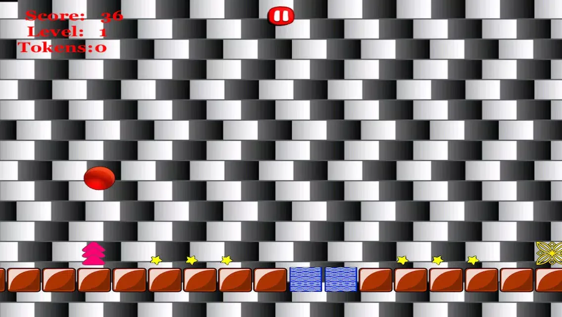 Trial Fusion Craze - Addictive Red Bouncing Ball Spikes Run স্ক্রিনশট