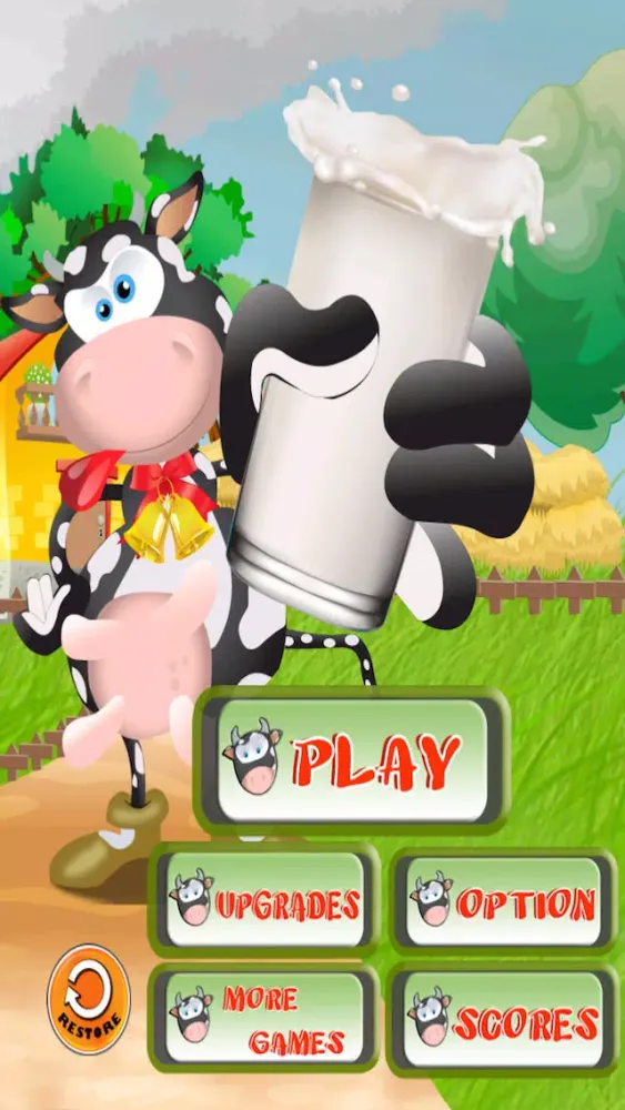 Capturas de pantalla de Milk and Cookie Catch - bake sweet chocolate chip dairy cow