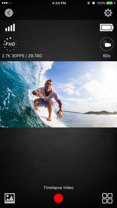 LAMAX CamApp 3.0 Screenshots