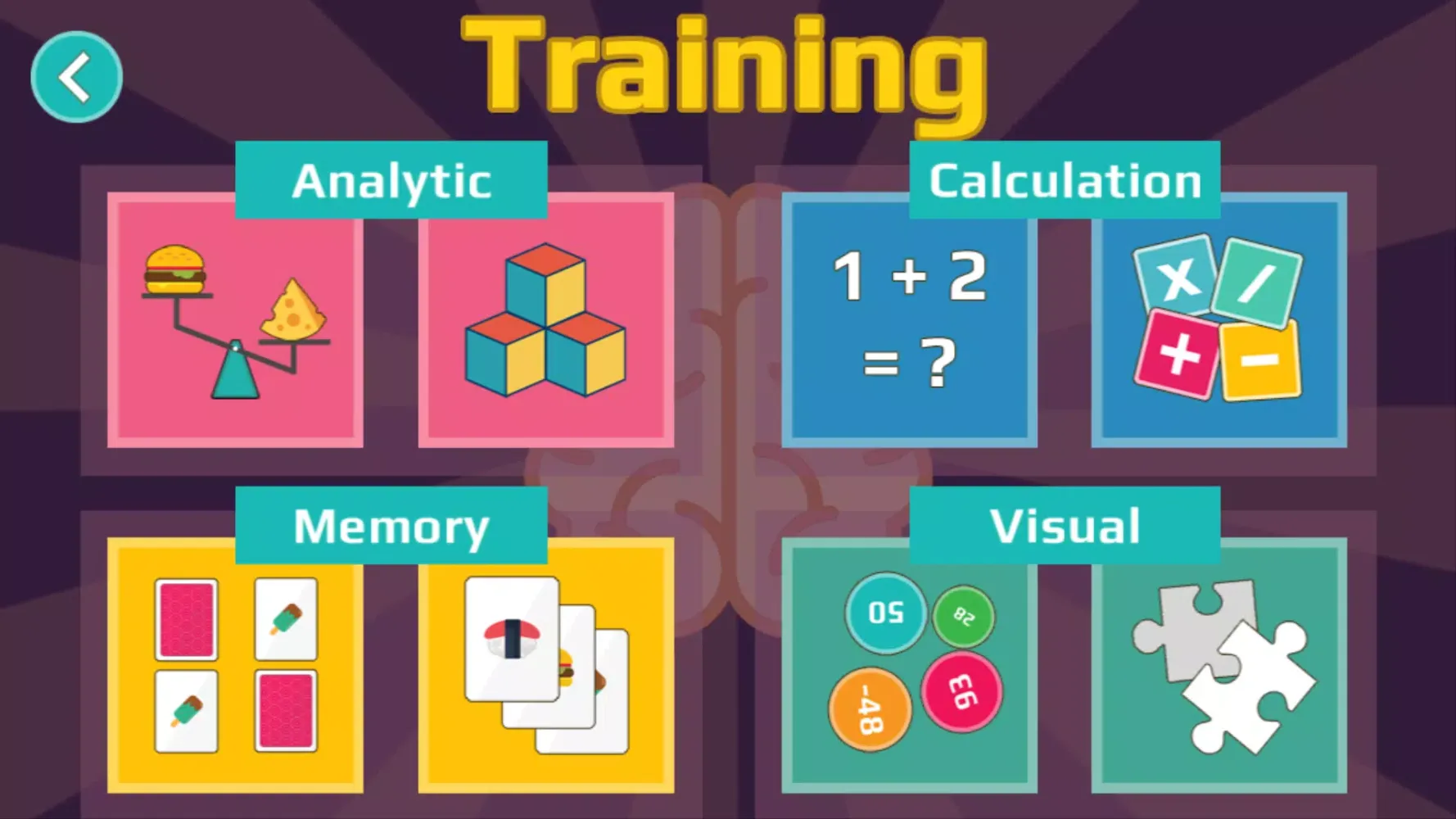 Tangkapan layar Brain Challenge - Brain Traini