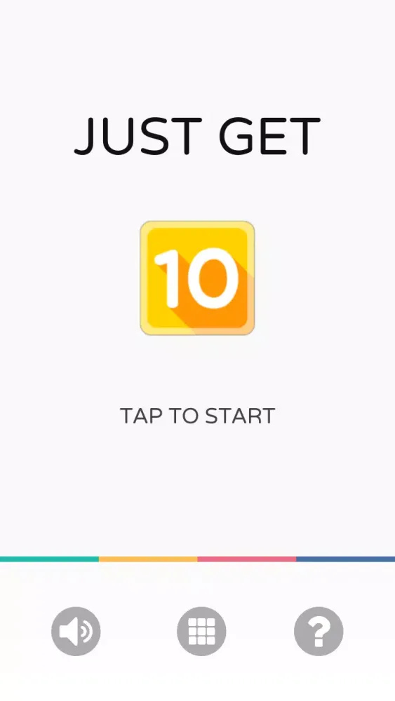 Tangkapan layar Just Get 10