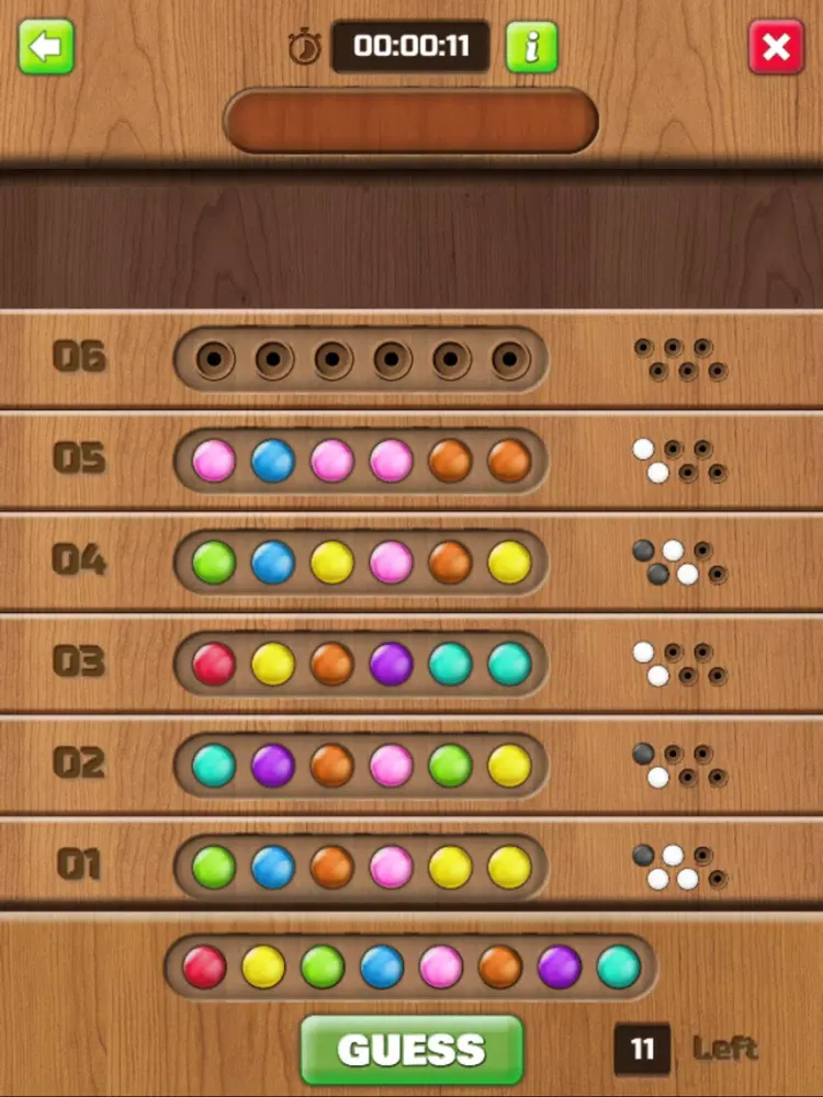 Mastermind - World Challenge iPad  Screenshots