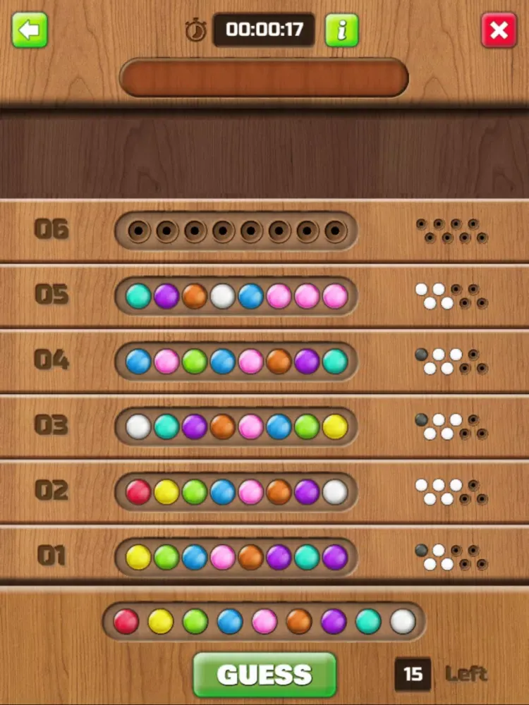 Mastermind - World Challenge iPad  Screenshots