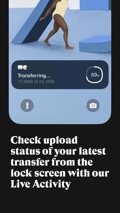 WeTransfer: Transfer Files स्क्रीनशॉट