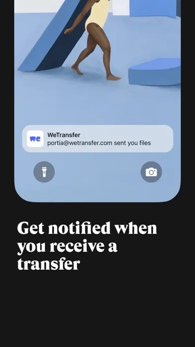 WeTransfer: Transfer Files स्क्रीनशॉट