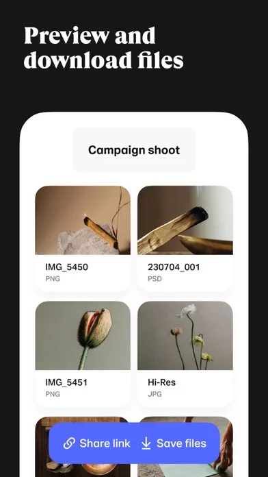 WeTransfer: Transfer Files स्क्रीनशॉट