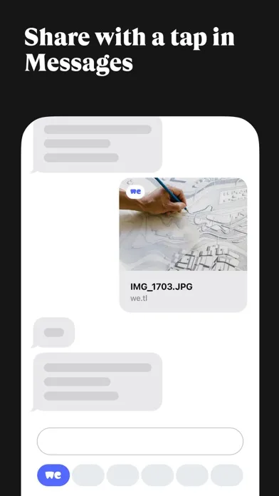 WeTransfer: Transfer Files स्क्रीनशॉट