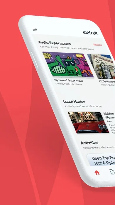 WeTrek – Tours and events應用截圖