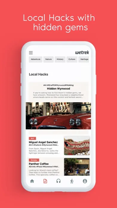 WeTrek – Tours and events應用截圖