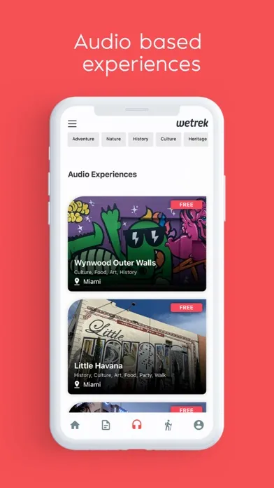 WeTrek – Tours and events應用截圖