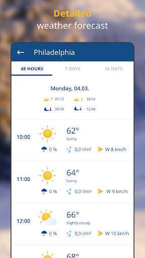 weather24: Forecast & Radar Screenshots
