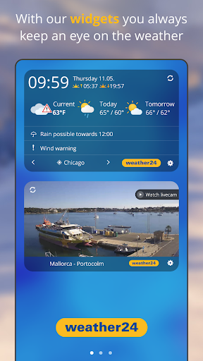 weather24: Forecast & Radar Screenshots