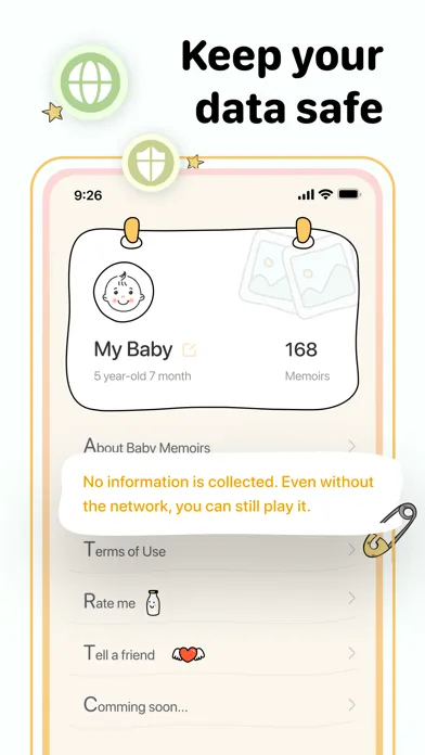 Baby Memoirs-kid's video album स्क्रीनशॉट