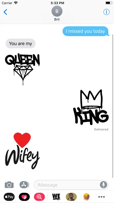 WE tv Hip Hop Stickers Screenshots
