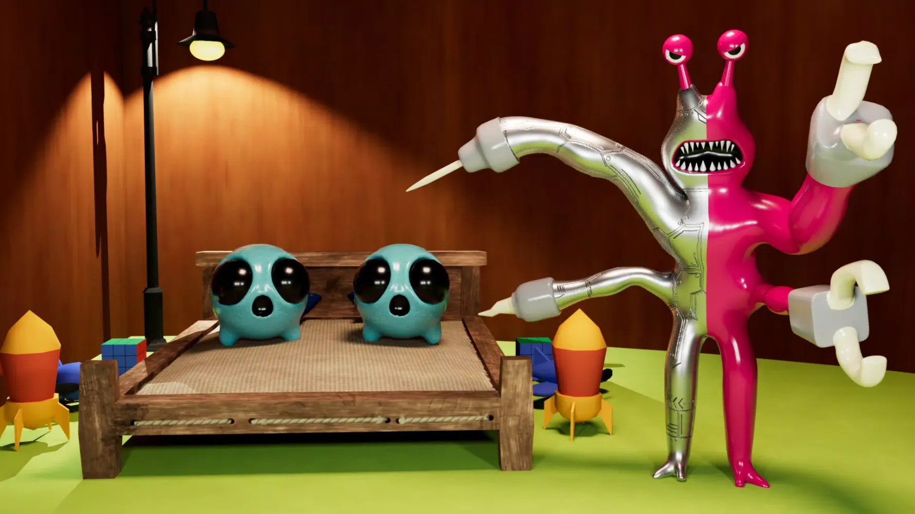 Green Monster 4 - All BOSS سکرین شاٹس