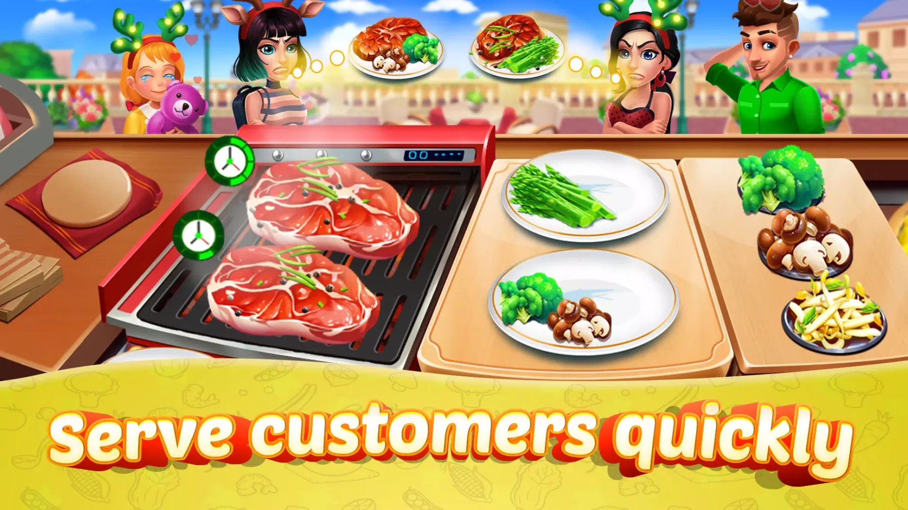 Cooking Empire: Chef Game स्क्रीनशॉट