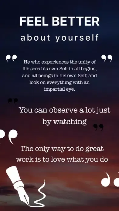 Mindfulness - Positive Quotes Screenshots