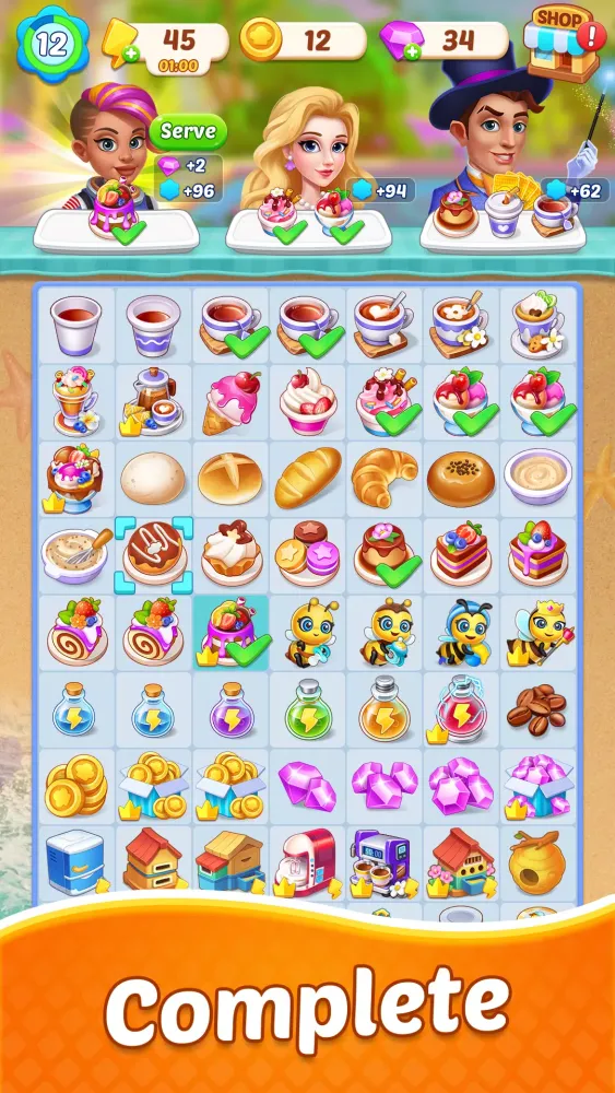 Merge Cake - Design Story Screenshots