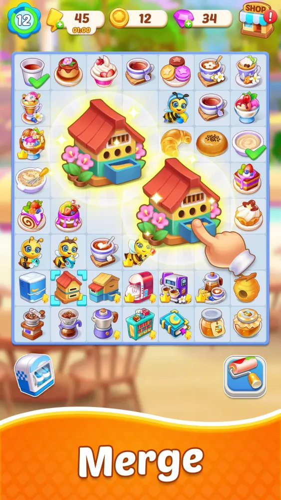 Merge Cake - Design Story Screenshots
