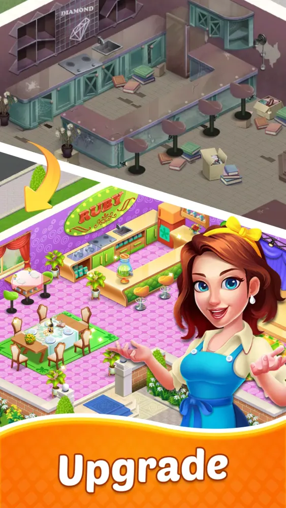 Merge Cake - Design Story Screenshots