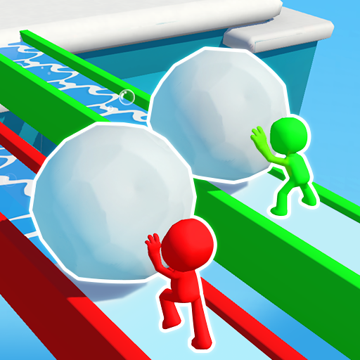 Snowball Race 3D: Ice Bridge Snowball Race 3D: Ice Bridge