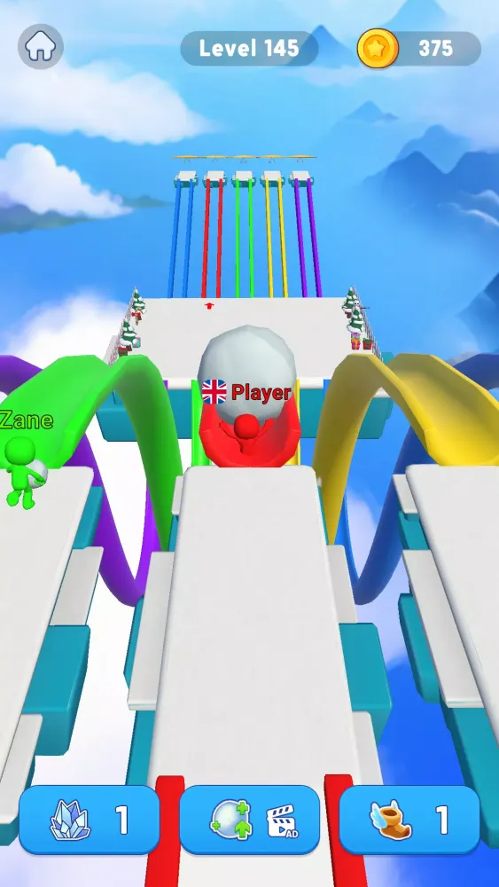 Snowball Race 3D: Ice Bridge Screenshots