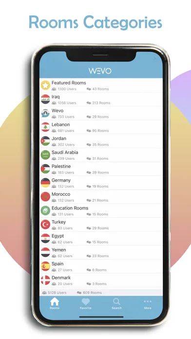 Wevo Chat应用截图