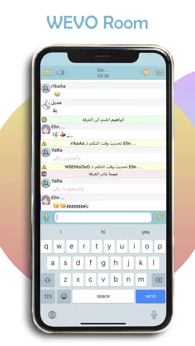 Wevo Chat应用截图