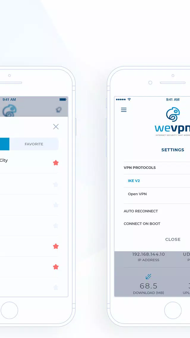 WeVPN Internet Security Ekran Görüntüleri