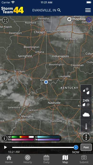 Storm Team 44 - WEVV Weather سکرین شاٹس
