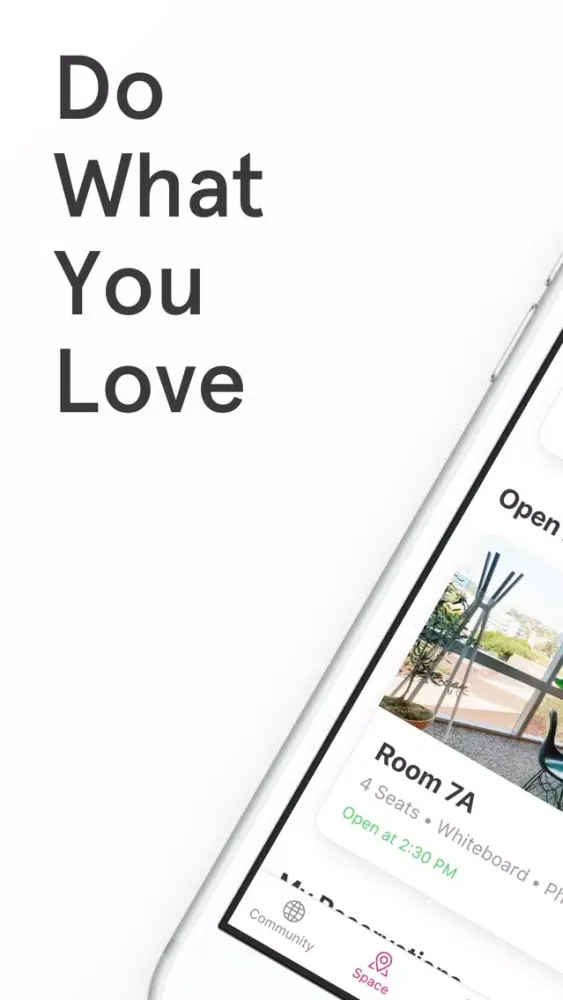 WeWork Member Screenshots