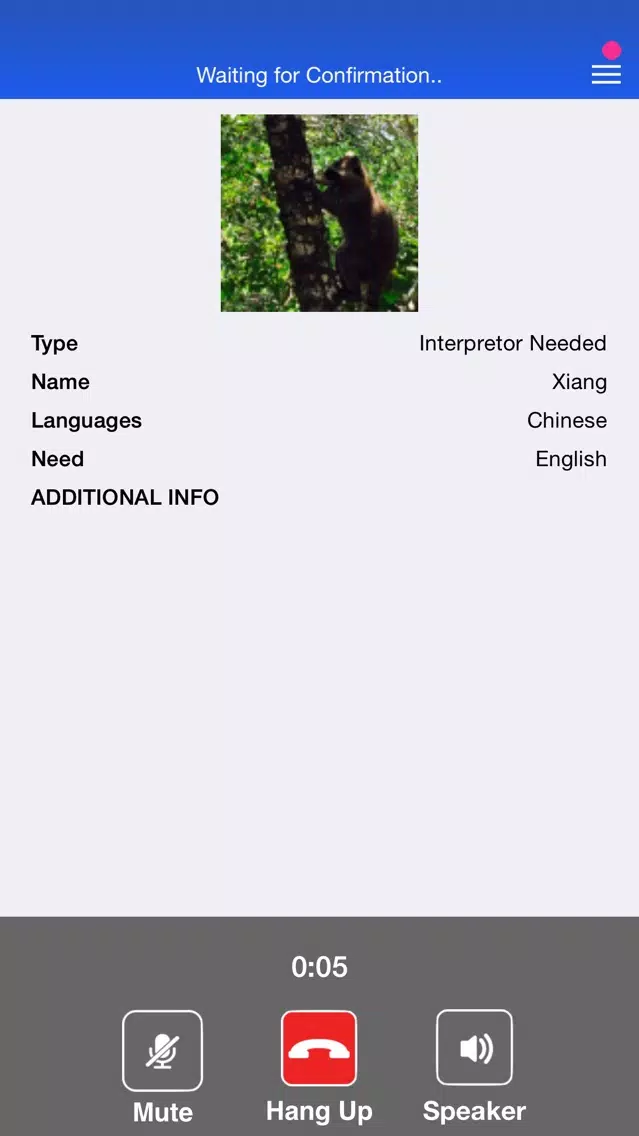 Ảnh chụp màn hình của Translation Provider