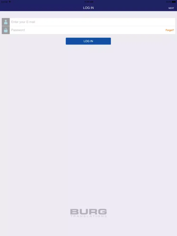 BURG Interpreting iPad 應用截圖