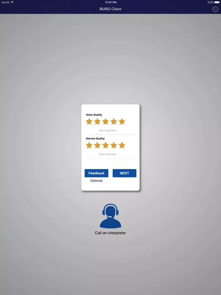 BURG Interpreting iPad 應用截圖