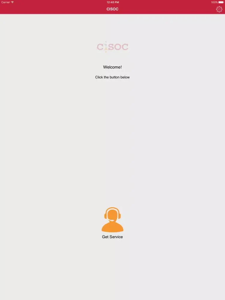 CISOC Client iPad  Screenshots