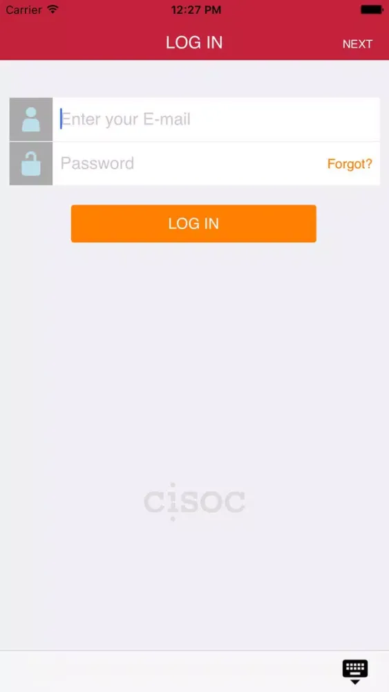 CISOC Client Screenshots