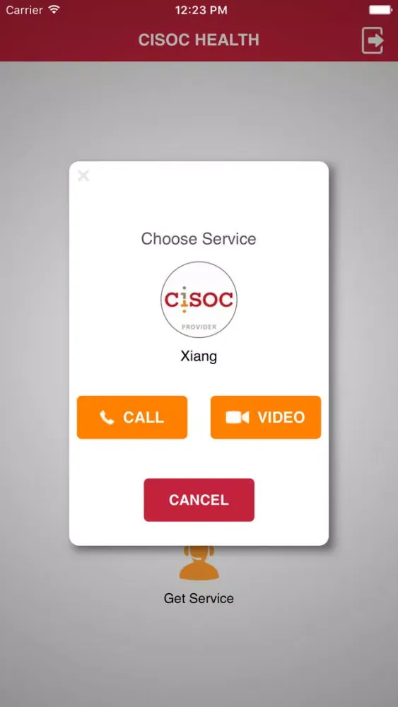 CISOC Client Screenshots
