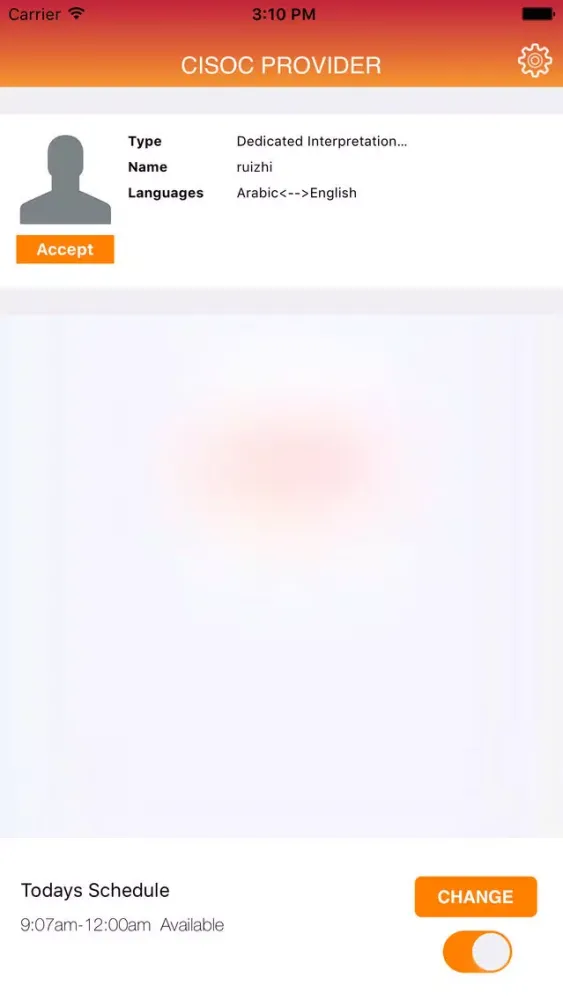 Capturas de pantalla de CISOC Provider