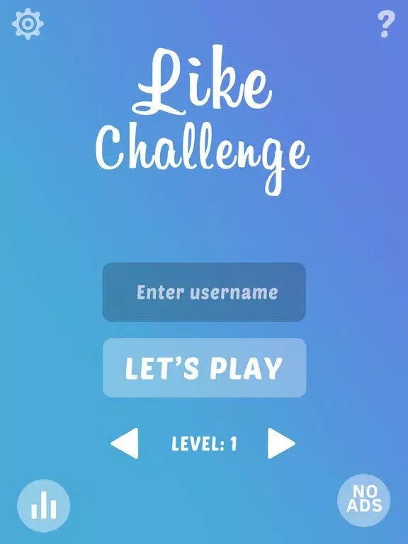 Capturas de tela do Like Challenge iPad 