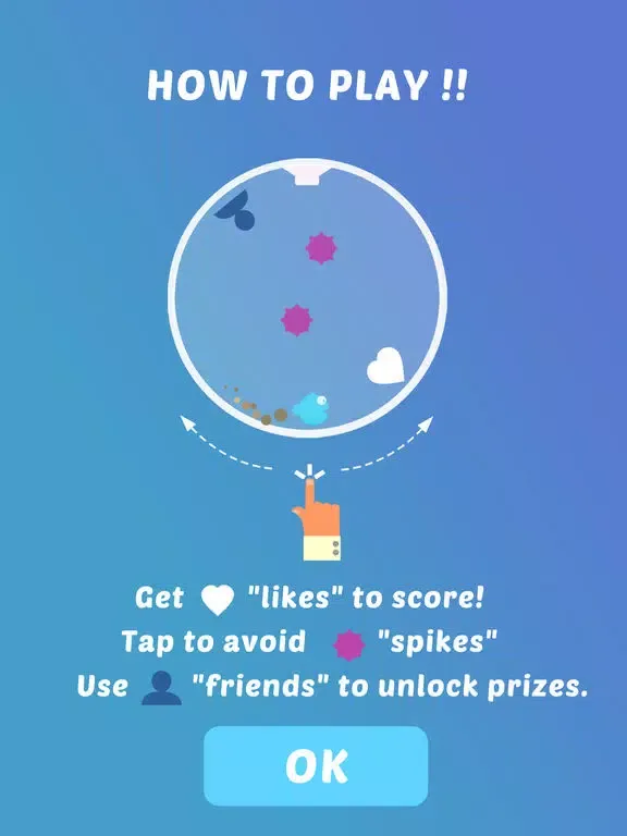 Capturas de tela do Like Challenge iPad 