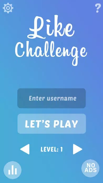 Capturas de tela do Like Challenge