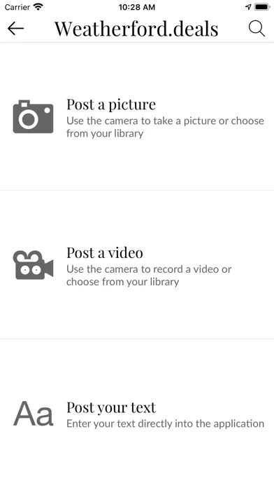 Screenshot di Weatherford.deals
